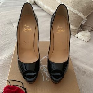 Louboutin Peep Toe Heels